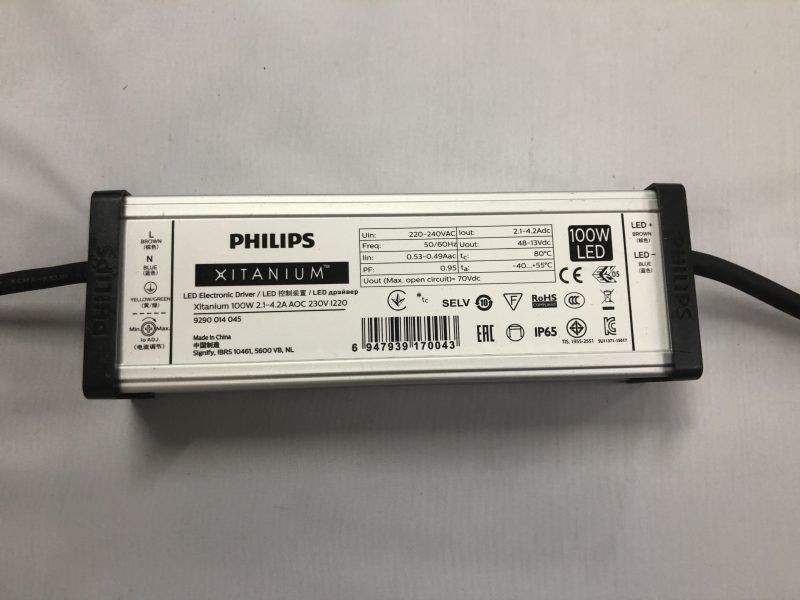 bộ nguồn đèn đường led Philips Xitanium 100W - yếu tố lựa chọn đèn đường LED
