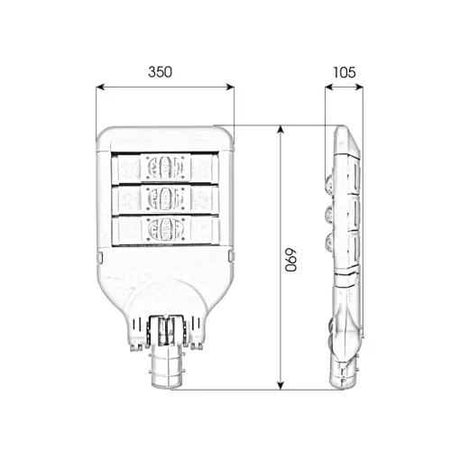 Đèn đường cao tốc 150W - D01 - Ảnh 10