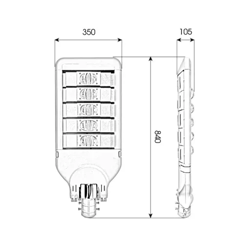 Đèn đường cao tốc 250W - D01 - Ảnh 10