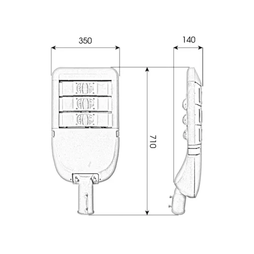 Đèn Đường cao tốc 150W - D02 - Ảnh 10