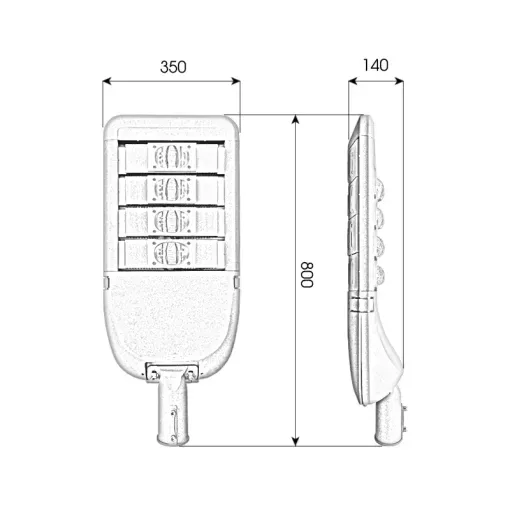 Đèn Đường cao tốc 200W - D02 - Ảnh 10