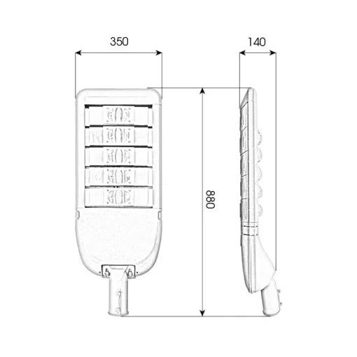 Đèn Đường cao tốc 250W - D02 - Ảnh 10