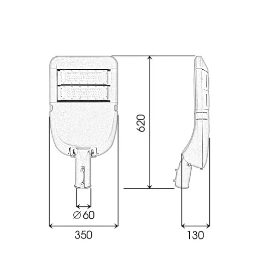 Đèn đường cao áp 100W - D02 - Ảnh 8
