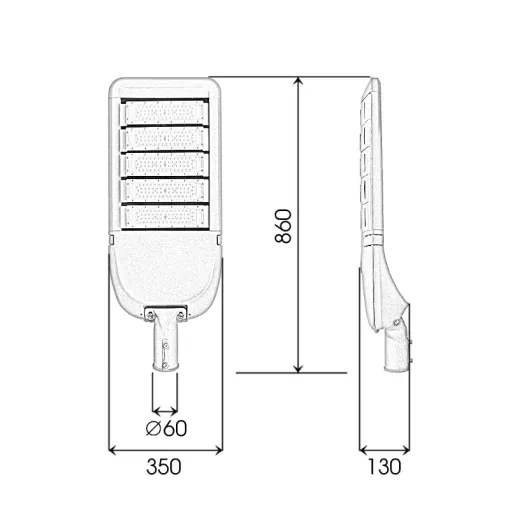 Đèn Đường cao tốc 250W - D02 - Ảnh 8