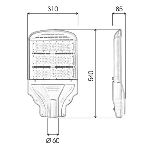 Đèn đường cao tốc 150W - D13 - Ảnh 9