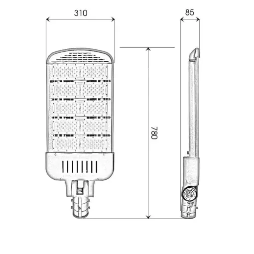 Đèn đường cao tốc 250W - D14 - Ảnh 10