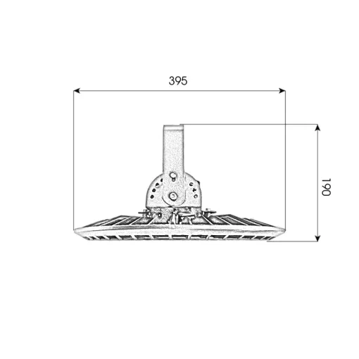 Đèn LED nhà kho 200W - UFO X01 - Ảnh 4