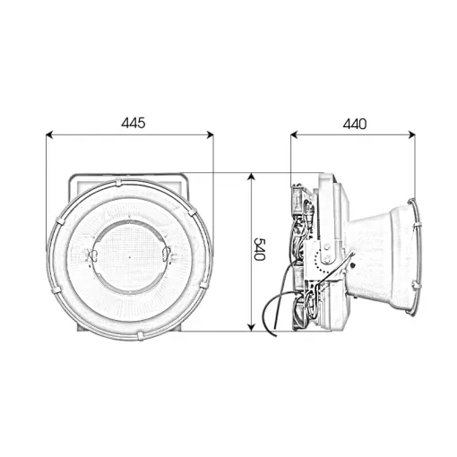 Đèn pha sân golf 1000W - PCC - Ảnh 9