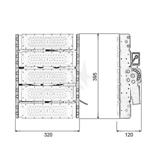 Đèn pha sân bóng đá 250W - P03 - Ảnh 9
